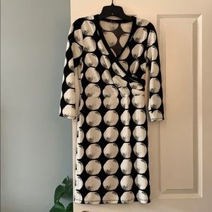 The Limited black and white size XS dress
